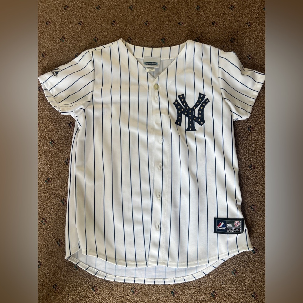 Bedazzled Authentic Yankee Jersey